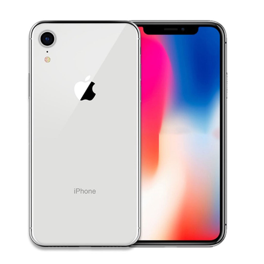 iPhone Xr NXE läpinäkyvä pehmeä muovinen takasuoja kuori - Transparentti