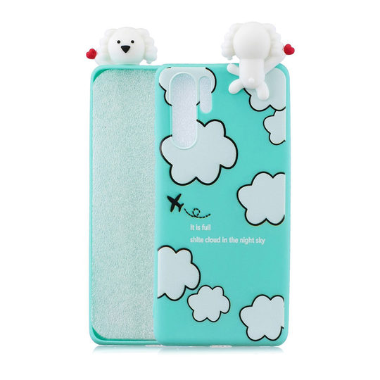 Huawei P30 Pro 3D Suloinen nukke kuosi suojakotelo - Pilvi