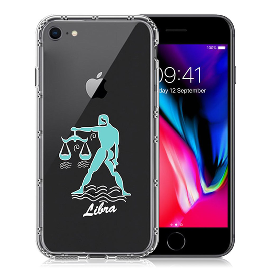 NXE iPhone 7 ja 8 horoskooppikuvioinen suojakuori - Vaaka