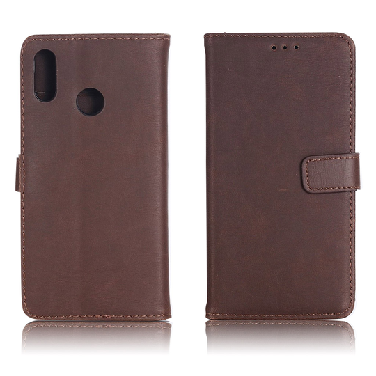 Huawei P20 Lite retrotyylinen suojakotelo - Kahvi