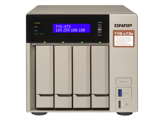 TVS473e8G AMD RSeries RX421BD 4core Processor 4 X 3.5inch SA