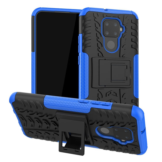 Offroad Huawei Mate 30 Lite kuoret - Musta / Sininen