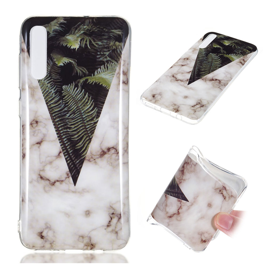 Samsung Galaxy A70 marble pattern gel case - Style R