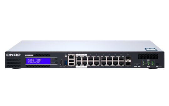 16 Port 1Gbps PoE Switch, 2 SFP+ And RJ 45 Combo Port