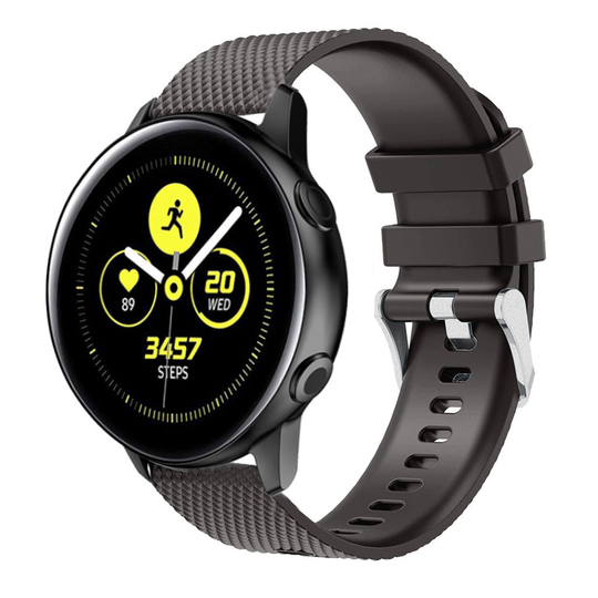Samsung Galaxy Watch Active silivone watch band - Black