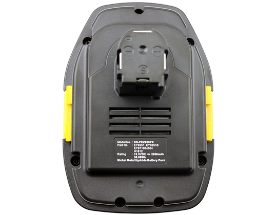Panasonic EY3544 EY3544GQK EY3551 Ni-MH 18 V akku 2000 mAh