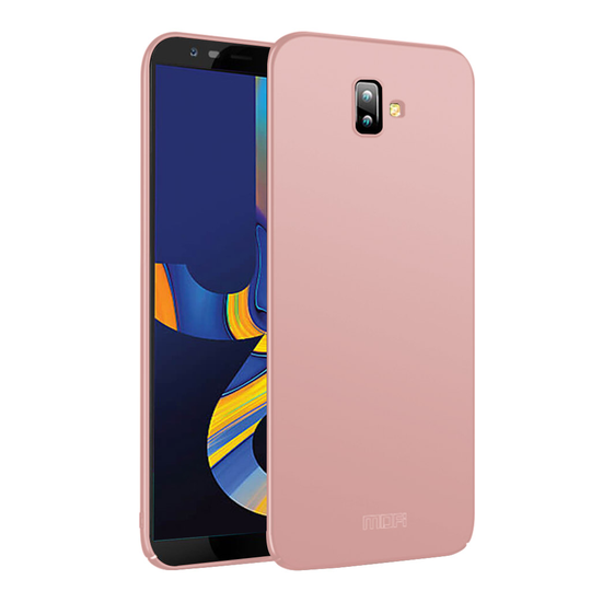 Samsung Galaxy J6 Plus (2018) MOFI himmeä pintainen kova muovinen takasuoja kuori - Ruusu Kulta