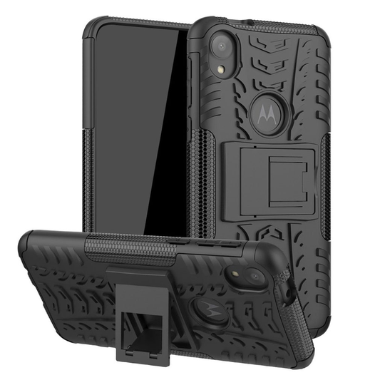 Offroad Motorola Moto E6 kuoret - Musta