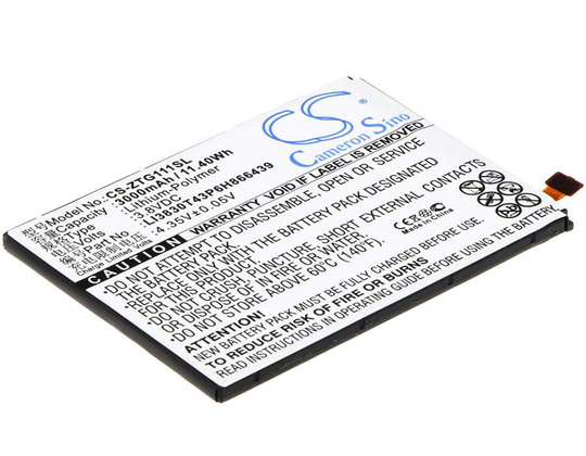 ZTE G111 N9518 Warp Elite akku 3000mAh