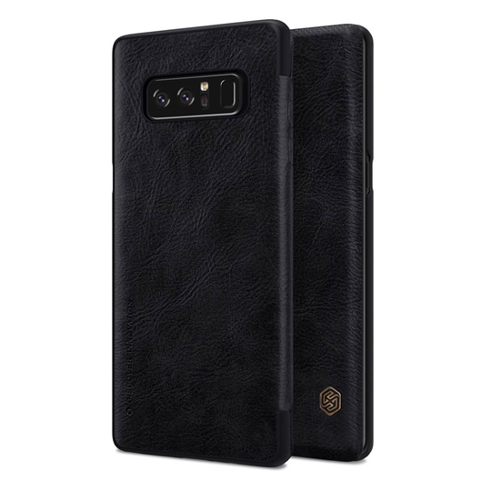 NILLKIN Samsung Galaxy Note 8 moderni nahkakotelo - Musta