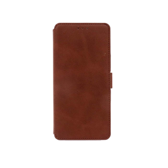 NovaNL Bookcase Volume 1.0 suojakotelo Samsung Galaxy S20 Plus - ruskea
