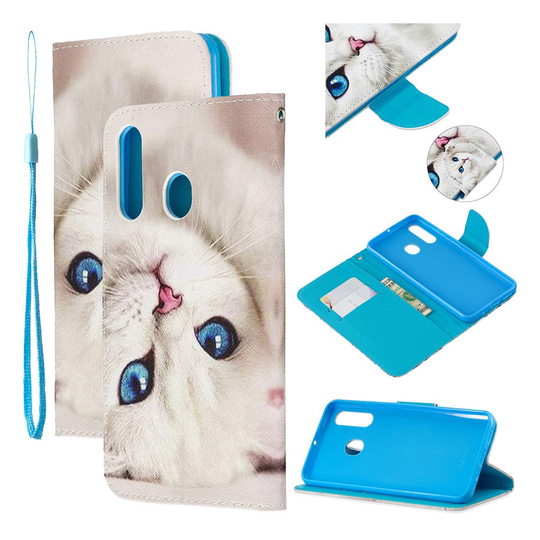 Wonderland Samsung Galaxy A60 kotelot - Kissa
