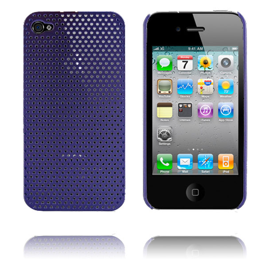 Atomic i4 (Violetti) iPhone 4 Suojakuori