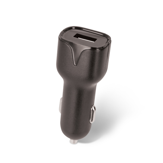 Setty USB-autolaturi 2 4A + USB-C-kaapeli - musta