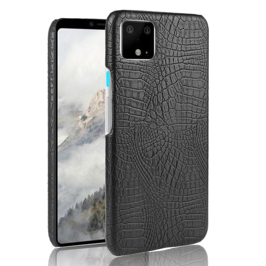 Croco Google Pixel 4 XL kuoret - Musta