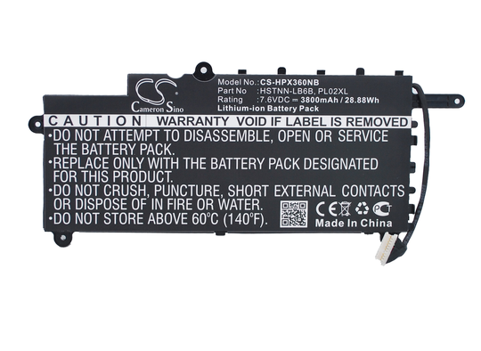 HP Pavilion 11 X360 Pavilion 11-N000 PTN-C115 akku 3800 mAh