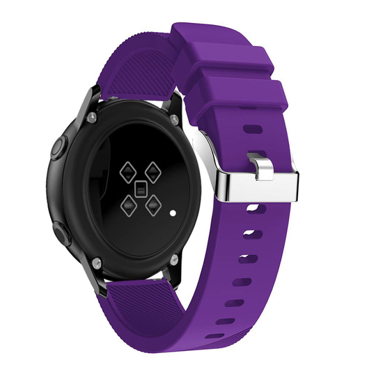 Samsung Galaxy Watch Active 20mm silicone watchband - Purple