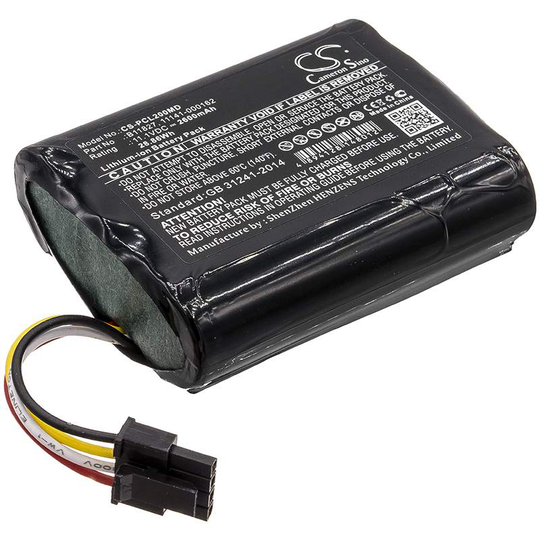 Physio Control 1150-000018 LifePak 20 Code LifePak 20 Code Management Mod akku 2600mAh