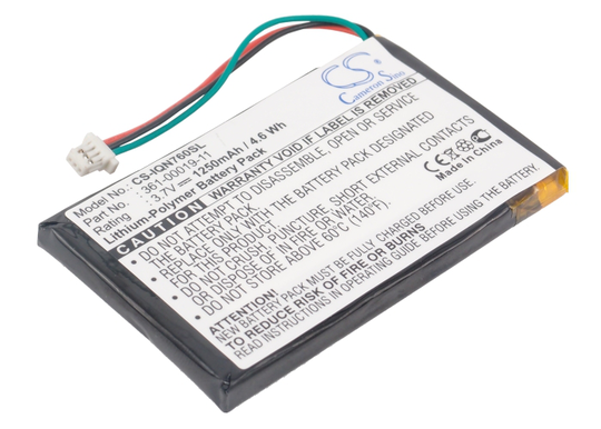 Garmin Nuvi 760 Nuvi 760T akku 1250 mAh