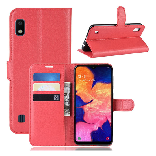 Classic Samsung Galaxy A10 kotelot - Punainen