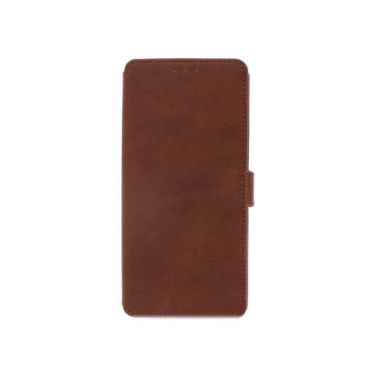 NovaNL Bookcase Volume 1.0 suojakotelo Samsung Galaxy S20 Ultra - ruskea