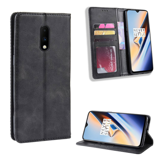 Bofink Vintage OnePlus 7 kotelot - Musta