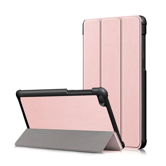 Lenovo Tab E7 taivutettava synteetti nahkainen tabletti suojakotelo - Ruusu Kulta