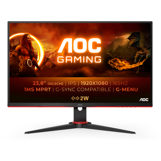 AOC 24G2SPU 24" FHD IPS HAS DP/HDMI 165HZ FREESYNC