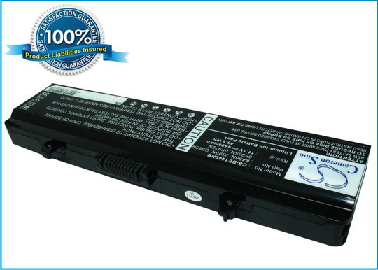 Dell Inspiron 1440 Inspiron 1750 akku 4400 mAh - Musta