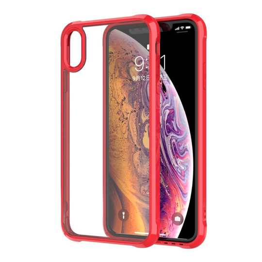 LEEU DESIGN iPhone XS anti-shock case - Red