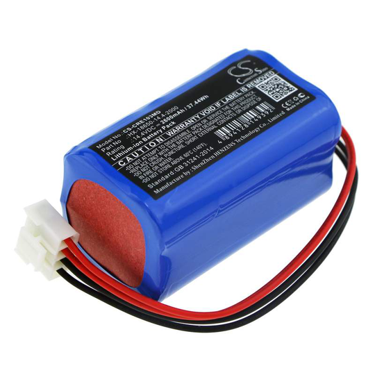 Carewell ECG-1103 ECG-1103B ECG-1103G akku 2600mAh