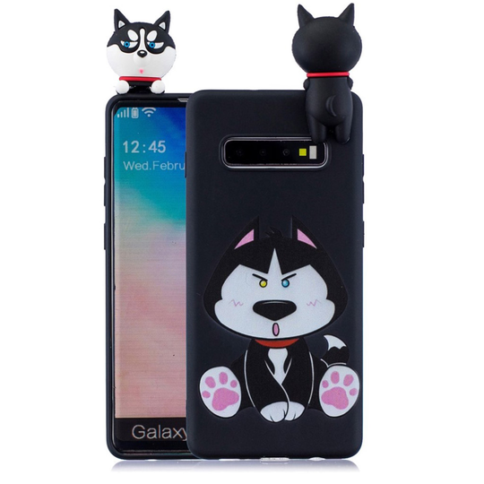 Samsung Galaxy S10 Plus 3D animal doll case - Dog