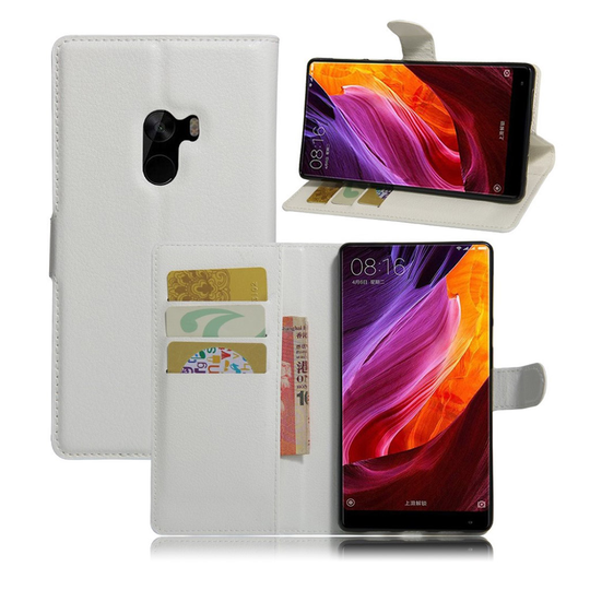 Xiaomi Mi Mix moderni nahkakotelo - Valkoinen