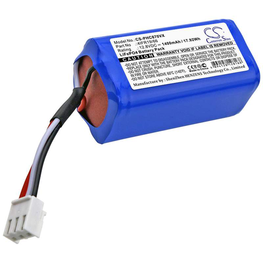 Philips Compact FC8710 FC8603 FC8700 akku 1400mAh / 17.92Wh