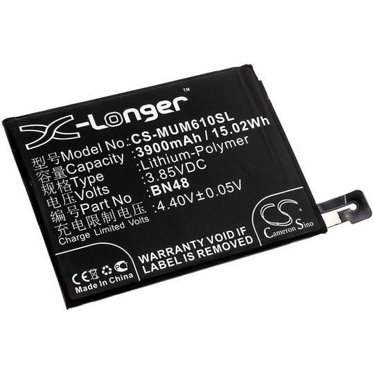 Xiaomi M1806E7TC M1806E7TE M1806E7TG akku 3900mAh