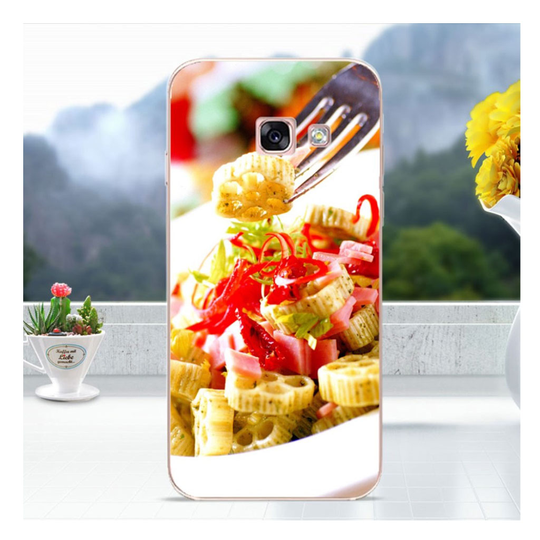 Softlyfit Samsung Galaxy A3 (2017) Muovikuori - Lootus Juuri Jälkiruoka