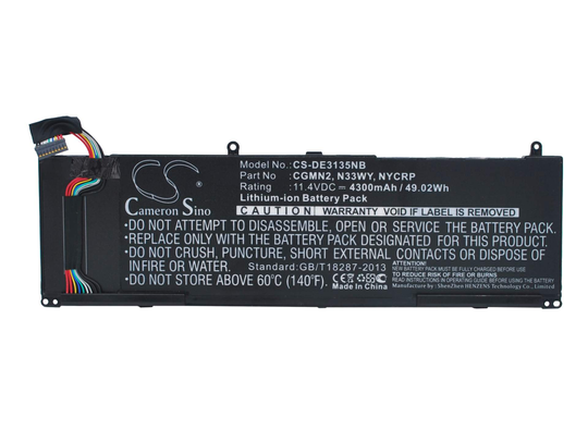 DELL Inspiron 11 3000 Inspiron 11 3135 Inspiron 11 3137 akku 4300 mAh