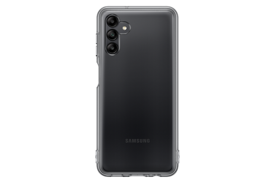SAMSUNG A04S SOFT CLEAR COVER BLACK